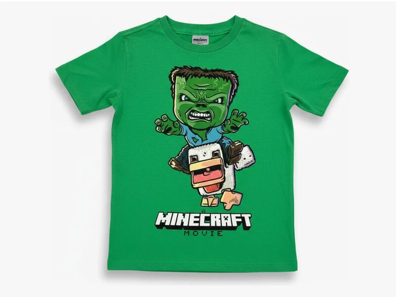 Pijama Minecraft Movie Para Ni&ntilde;os I Conjunto Pa... image number null
