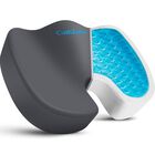 Coj&iacute;n De Asiento Cushzone Gel Para Silla De Oficina, Coche, Gris Gaming