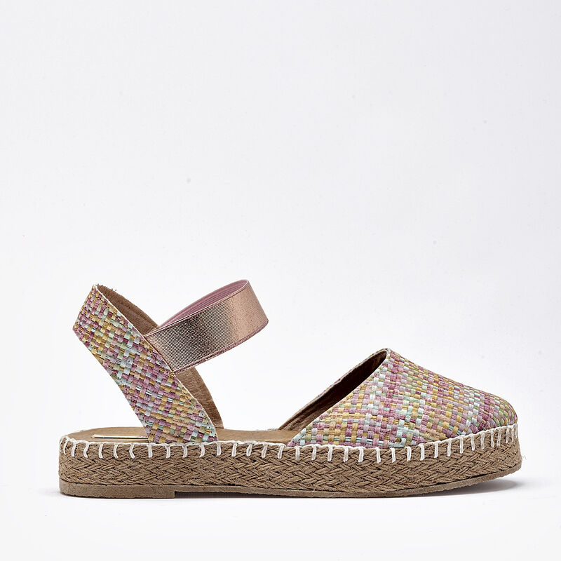 Celex alpargata plataforma para mujer rosa mult... image number null