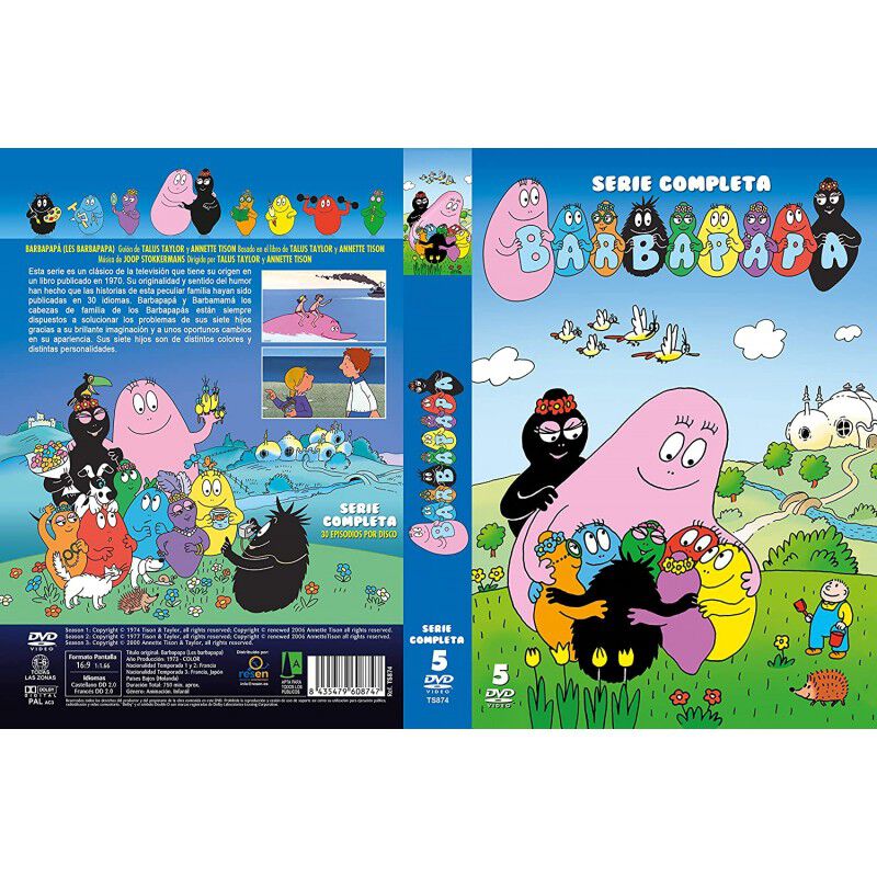 Barbapapa Serie Completa (5 Dvds) [dvd] image number null