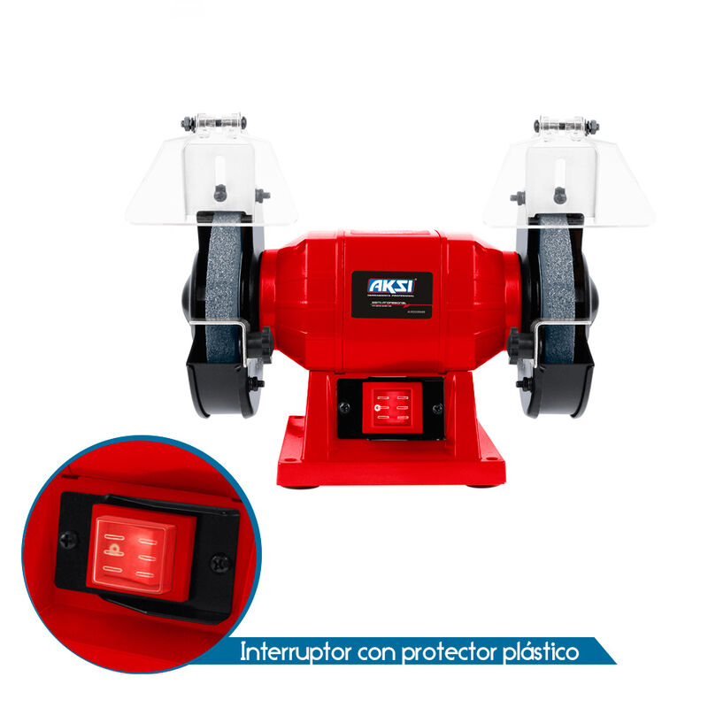 Esmeriladora de banco Aksi 150W de 5 pulg image number null