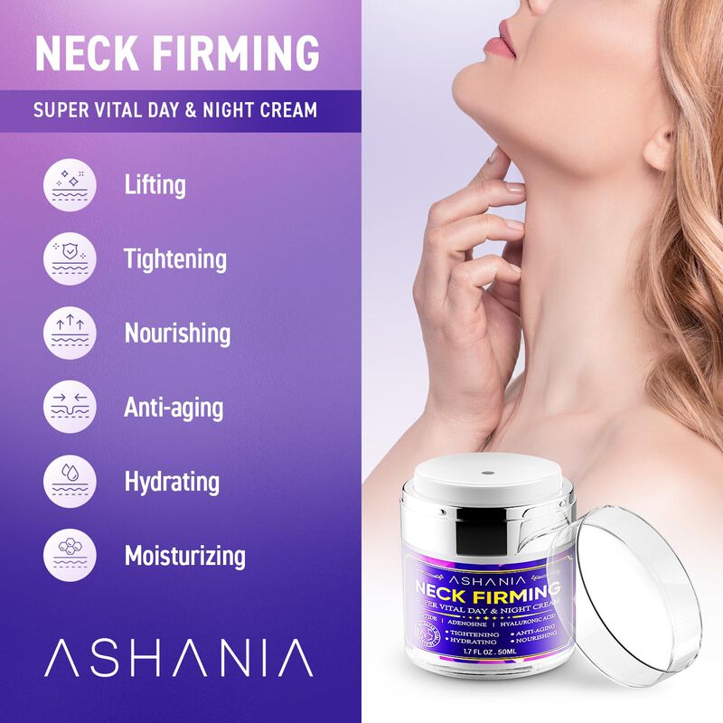 Crema Reafirmante Para El Cuello Ashania Korean... image number null