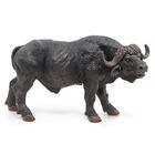 Figura De Juguete Papo "b&uacute;falo Africano" Negro 13 &times; 4 &times; 8 cm