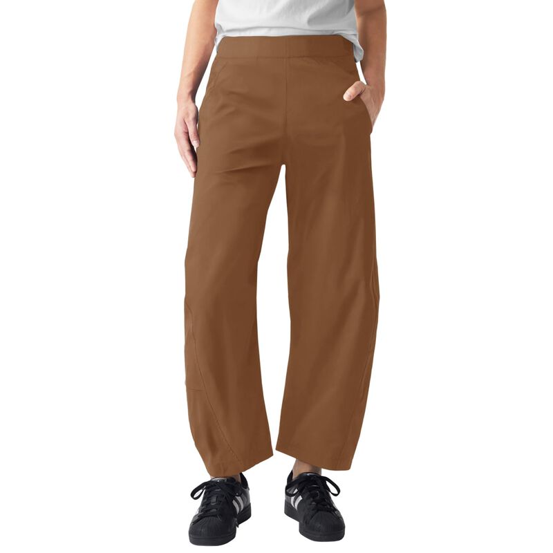 Pantalones Egockal Mujer Cintura El&aacute;stica Tobil... image number null