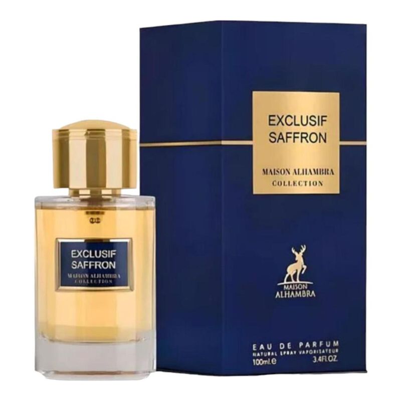 MAISON ALHAMBRA EXCLUSIF SAFFRON EDP 100 ML image number null
