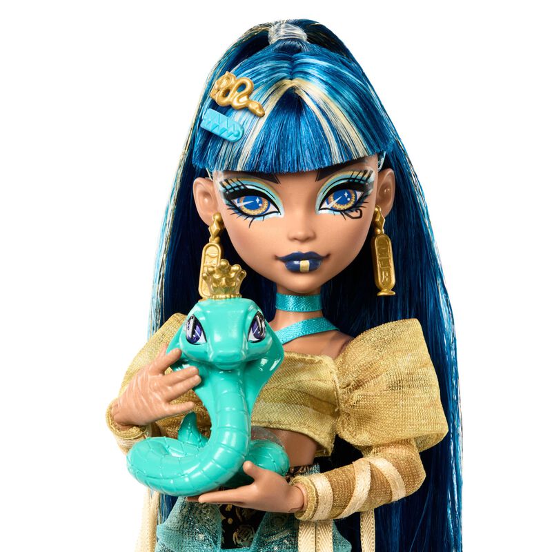 Mu&ntilde;eca Monster High Cleo De Nile Con Mascota Co... image number null