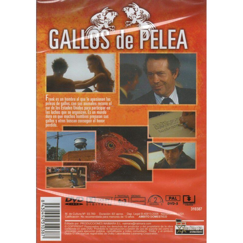 Gallos De Pelea [dvd] (1974) Cockfighter image number null