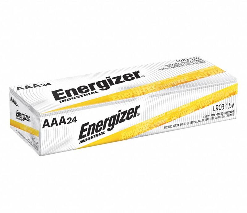 Pila Energizer Industrial Alcalina Aaa 96 Unida... image number null