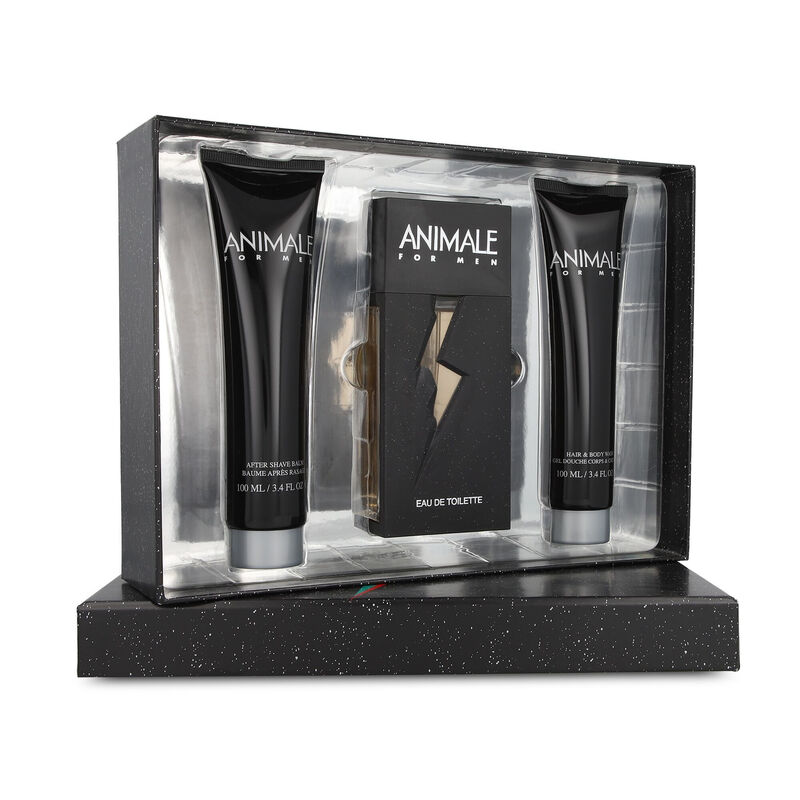 Set Animale Men 3pzs 100ml Edt Spray/body Wash ... image number null