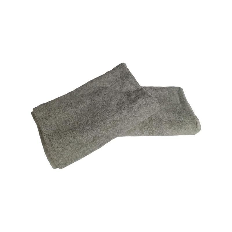 Set 2 Toallas Alberca Hotelera GRIS 200x90cm 98... image number null