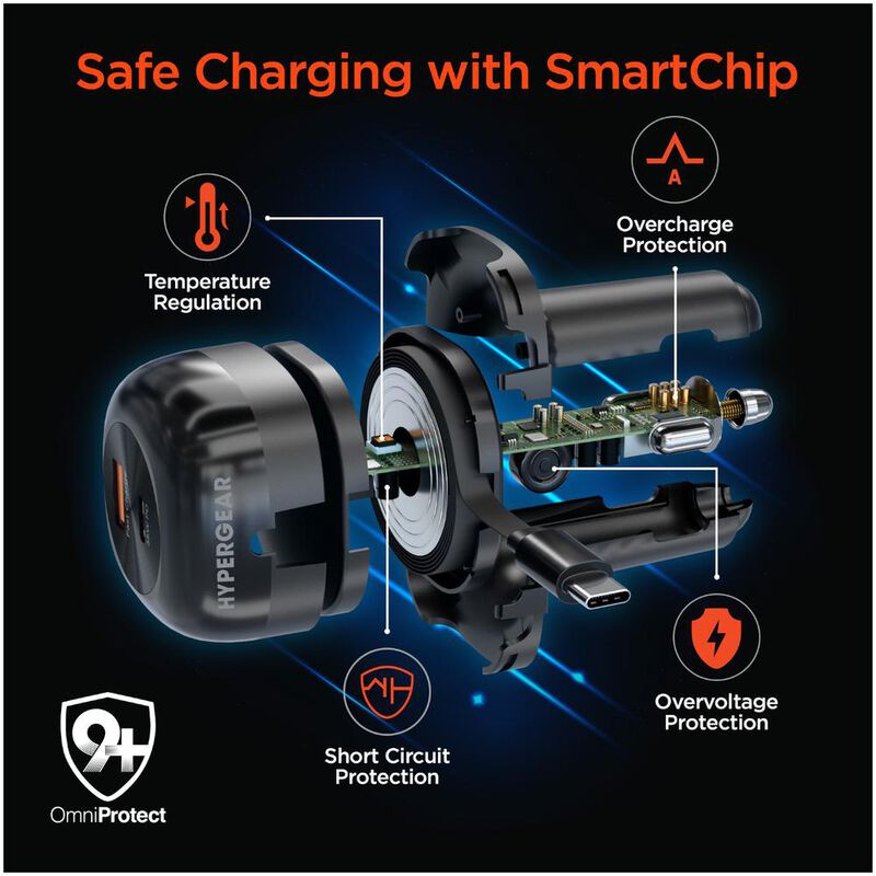 Hypergear Cargador De Auto Speedboost 30w Negro image number null