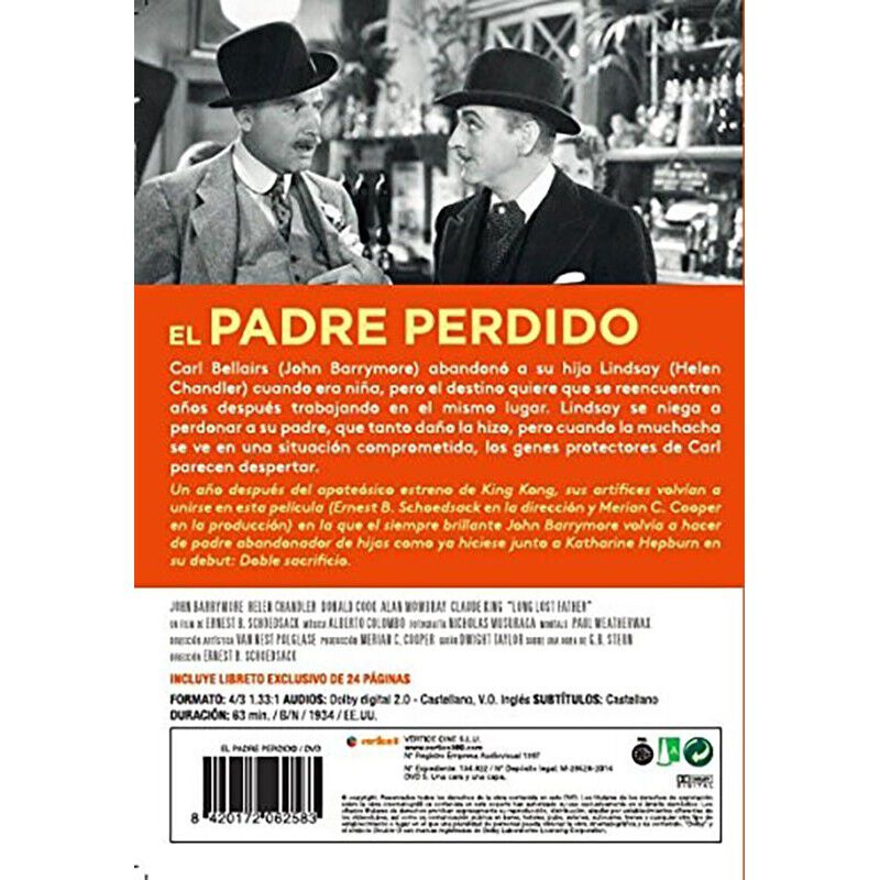 El Padre Perdido [dvd] (1934) Long Lost Father image number null