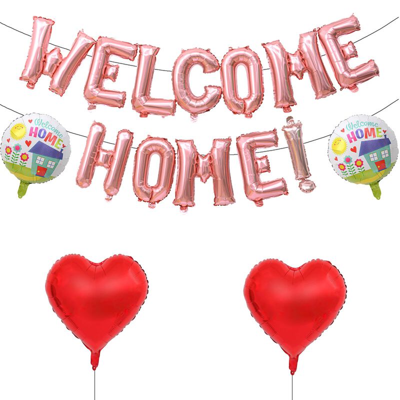 Kit De Globos "bienvenido A Casa" Axiyanx 41 cm... image number null