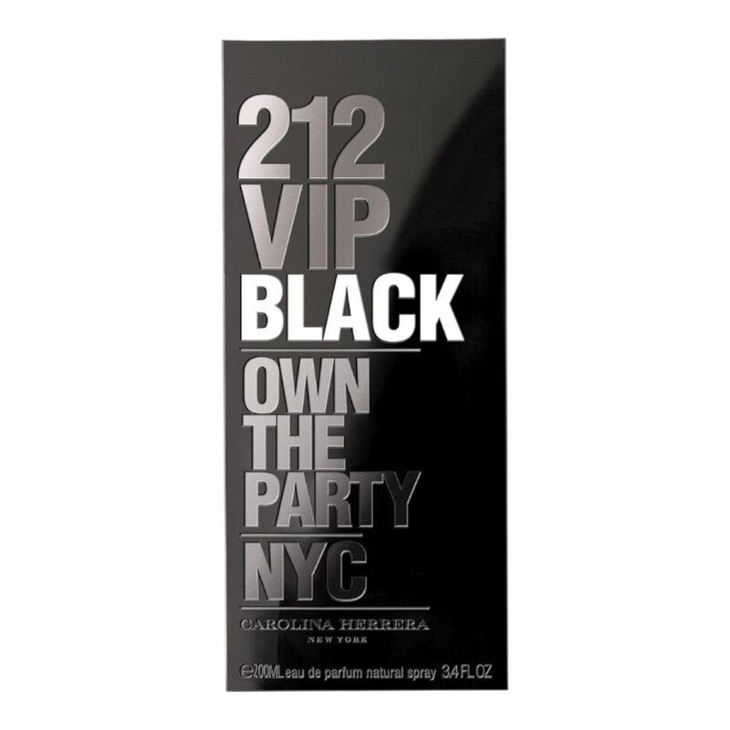 Perfume Carolina Herrera 212 Vip Black Edp 200 ... image number null