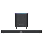 Barra de sonido 2.1 con subwoofer alambrico 600w Audiobahn ASBAR1100PACK