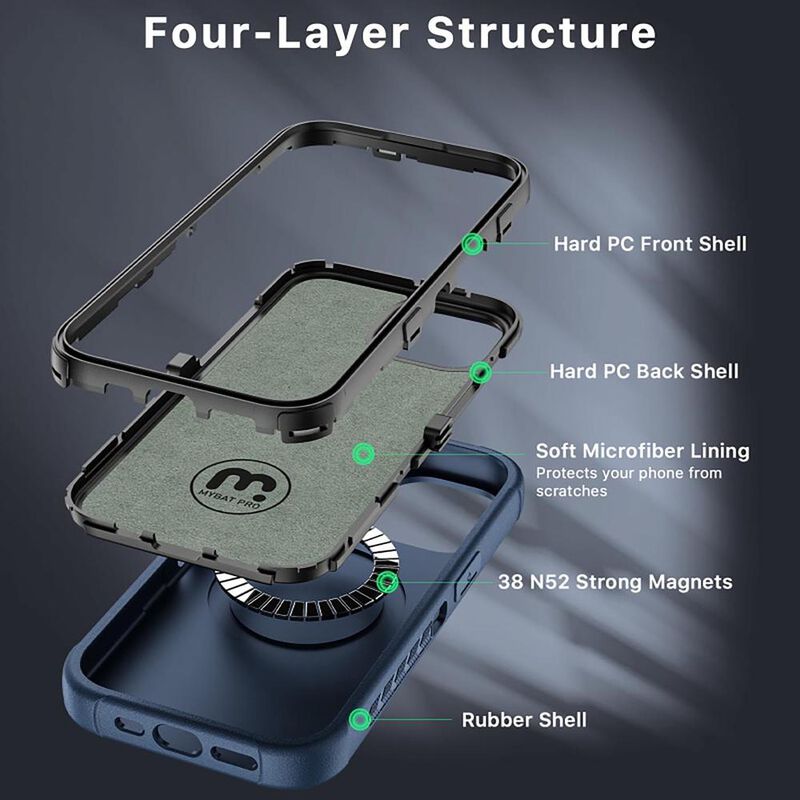 Funda MYBAT Maverick MagSafe clip para iPhone 1... image number null
