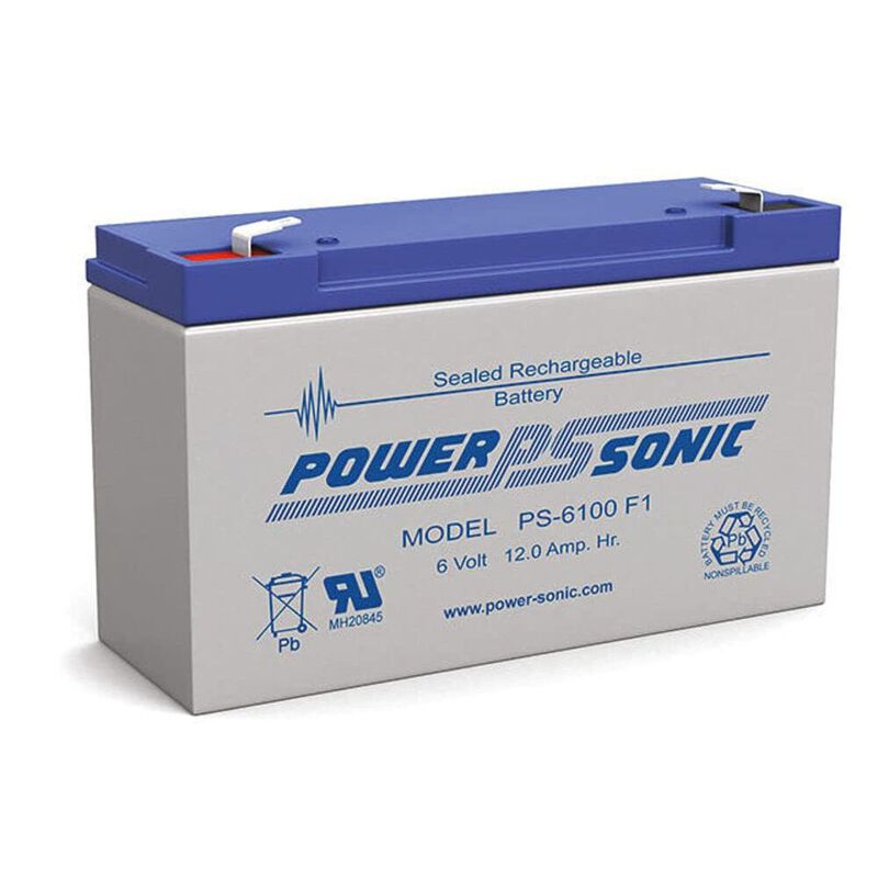 BATERIA POWER SONIC PLOMO ACIDO PS-6100 F2 6V 1... image number null