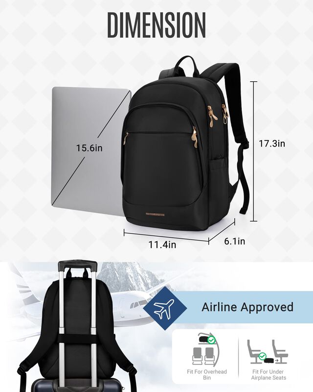 Mochila Light Flight Flight Flight Travel 15.6 ... image number null