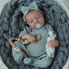 Mu&ntilde;eca Reborn Scom Realistic De Silicona Para Ni&ntilde;a Levi, 45 Cm