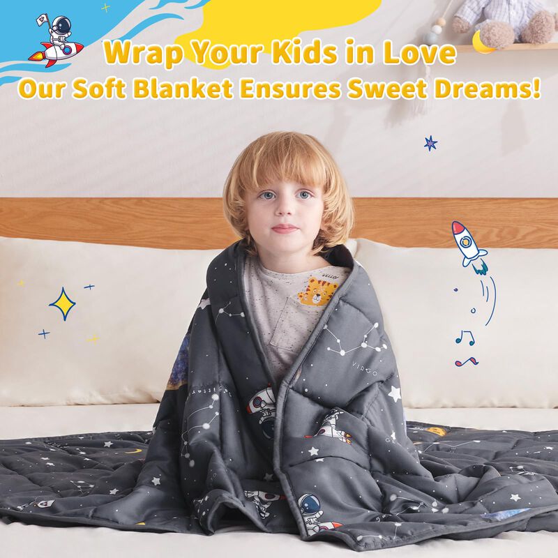 Manta Pesada Anfie Kids Space Grey De 2,3 Kg (3... image number null