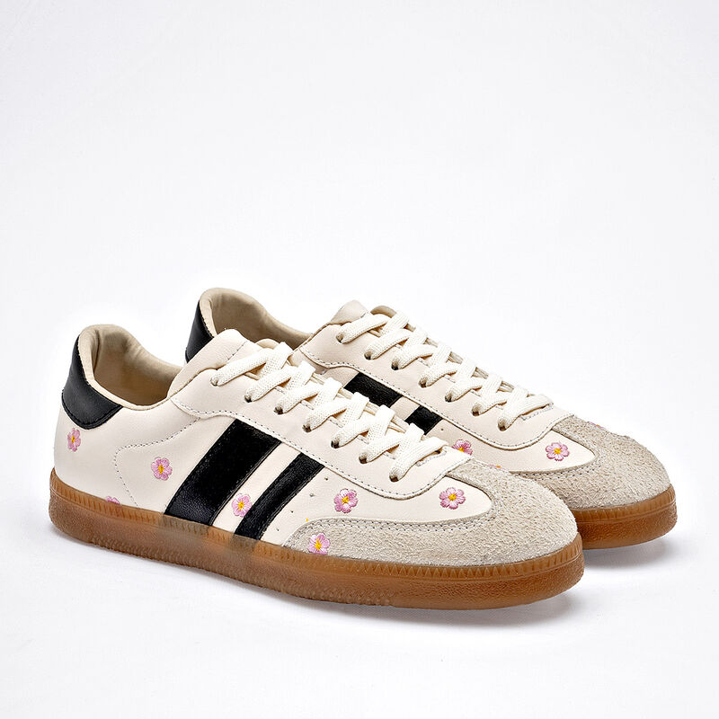 Moramora Tenis urbano para mujer latte negro image number null