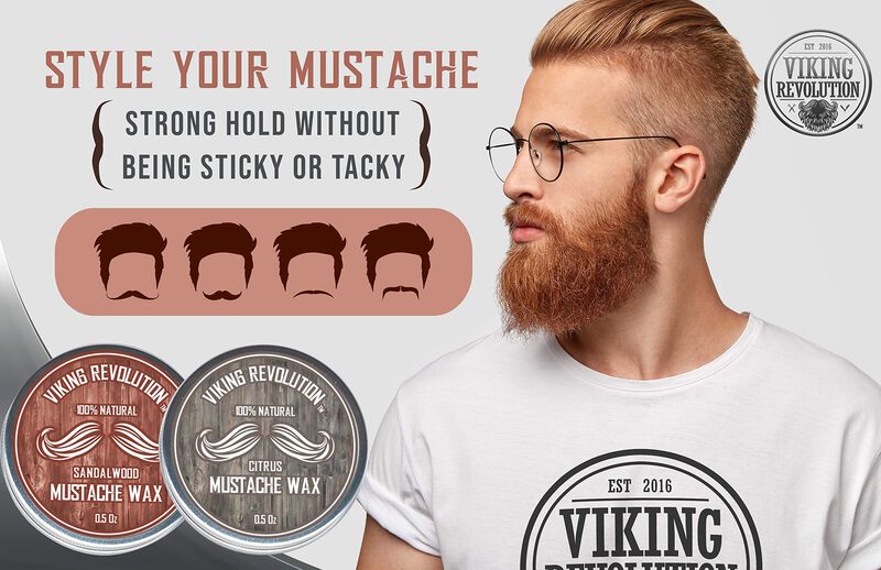Cera Para Bigotes Viking Revolution Strong Hold... image number null