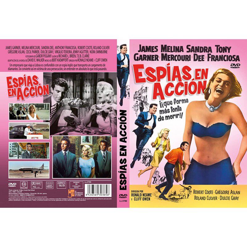 Esp&iacute;as En Acci&oacute;n [dvd] (1966) A Man Could Get K... image number null