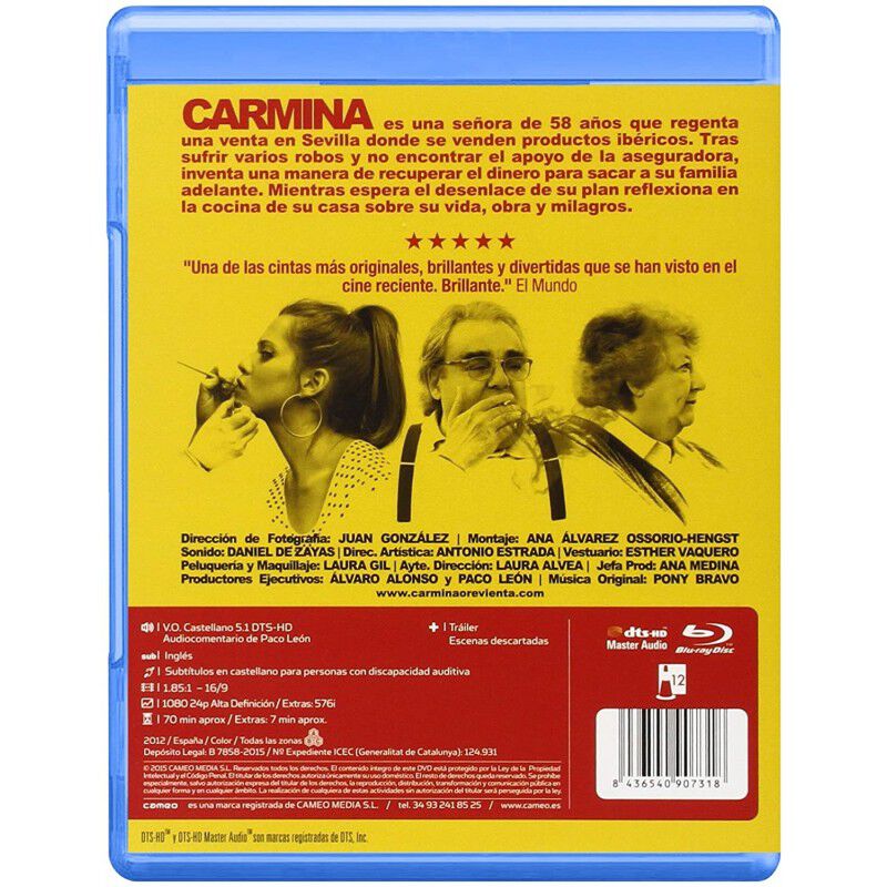 Carmina o revienta [Blu-ray] image number null