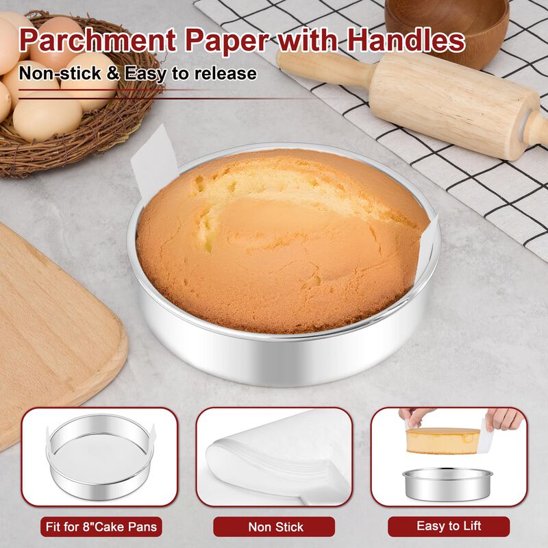 Molde Redondo para Pastel Lianyu Acero Inoxidab... image number null