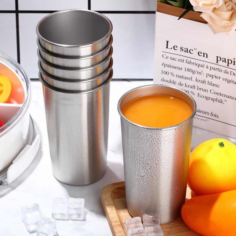 Vaso De Acero Inoxidable Bokon 600 ml Pack De 1... image number null