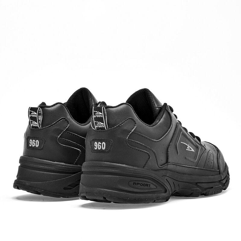 Apoort Tenis deportivo para hombre. Negro image number null