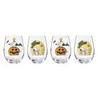 Vasos Lenox De 500 ml Juego De 4 "the Great Pumpkin"