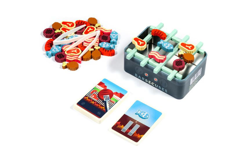 Juego De Mesa Alley Cat Games Barbecubes, Secue... image number null