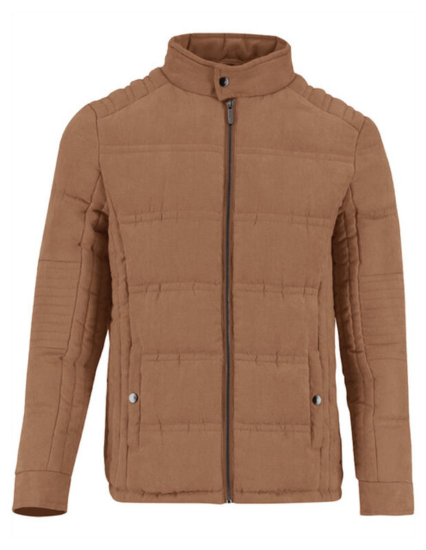 Chamarra Caballero Acolchada Casual Café Roosel... image number null