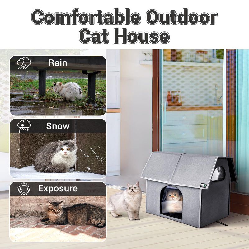 Cat House Miu Color Exterior/interior Resistent... image number null