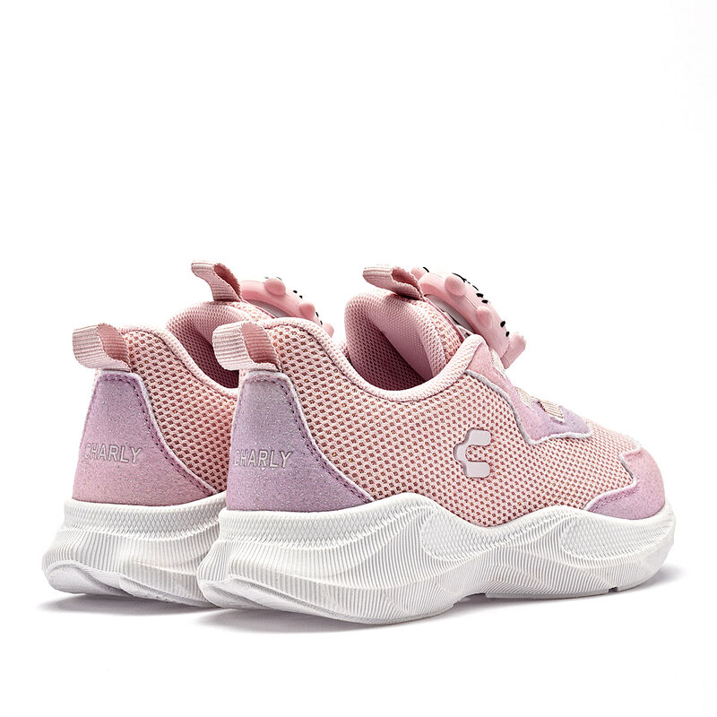 Charly Tenis urbano para ni&ntilde;a rosa cod 139629-D image number null
