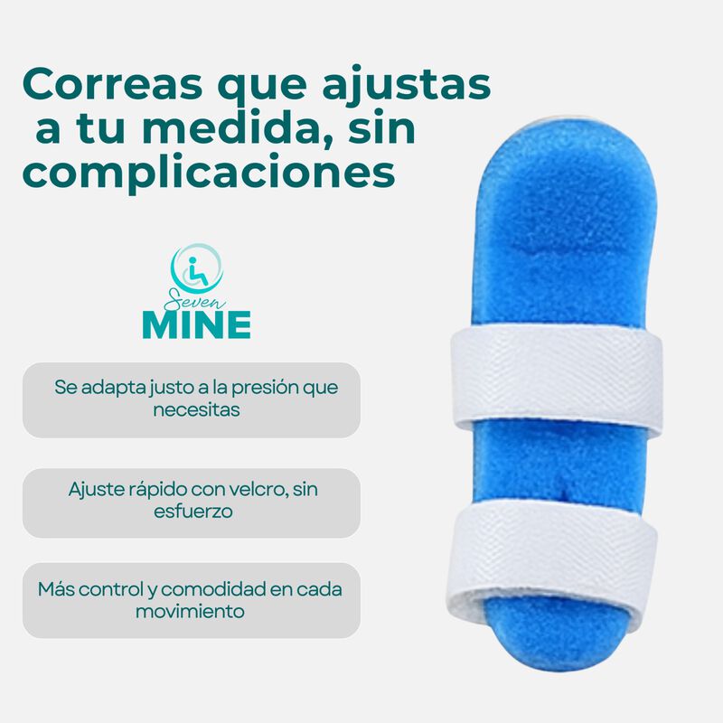 F&eacute;rula para Dedo Ortop&eacute;dica Ajustable Espuma y ... image number null