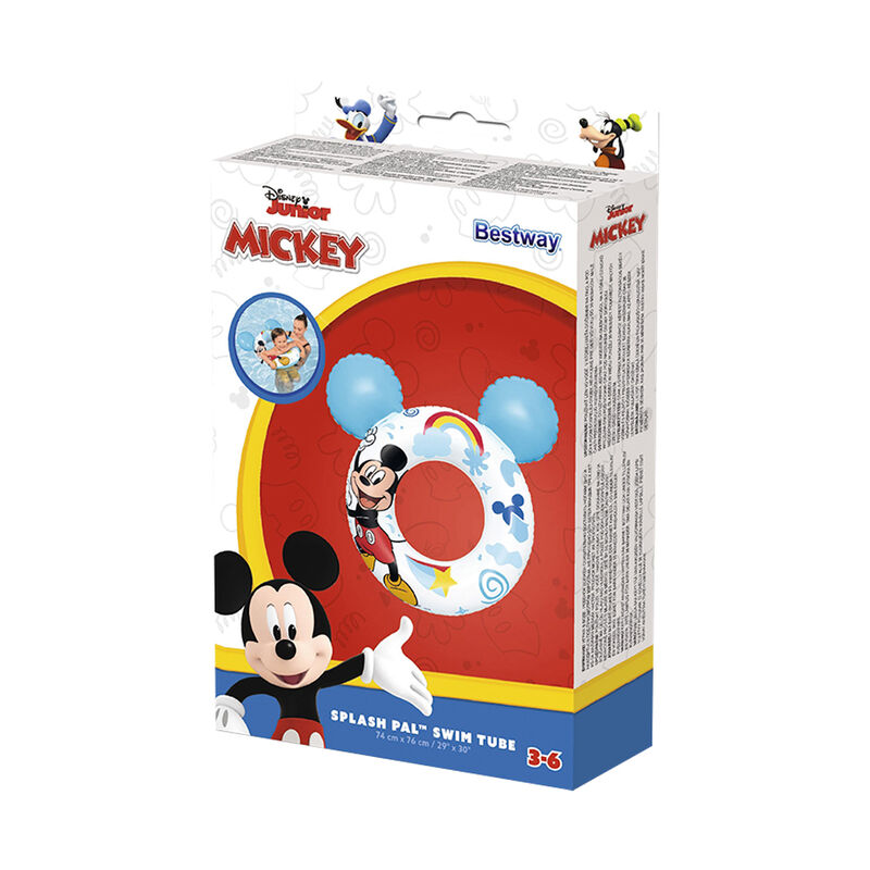Salvavidas Infantil Dona Infable De Mickey Mous... image number null