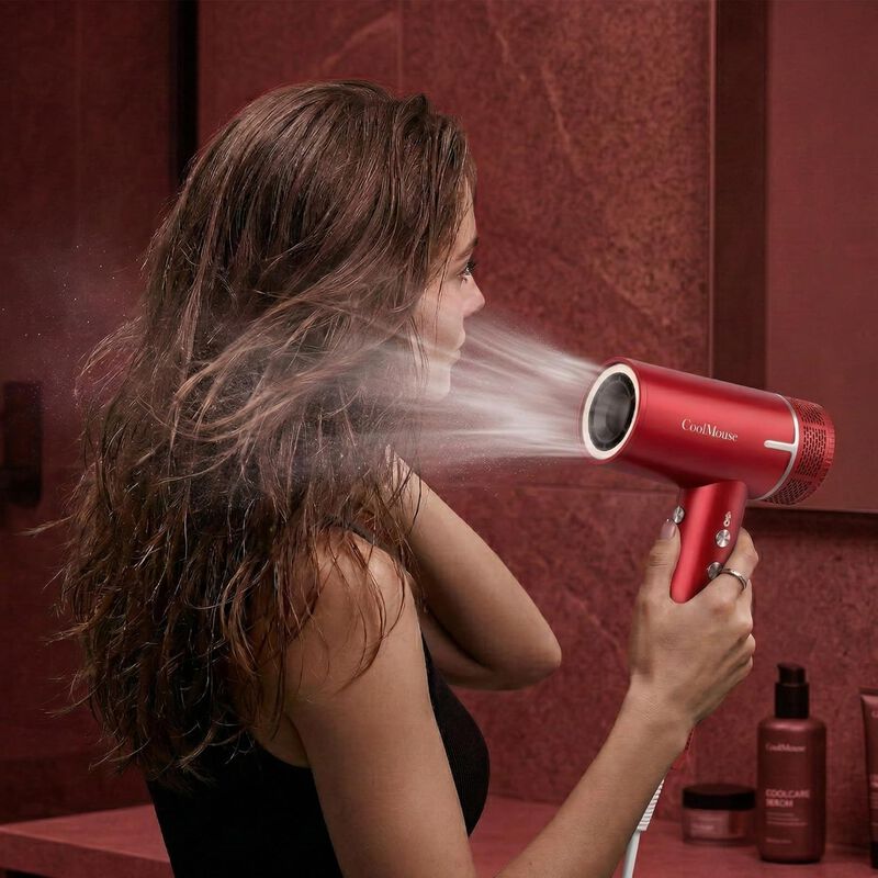 Secadora De Cabello 1500w Con Pantalla, Dise&ntilde;o ... image number null