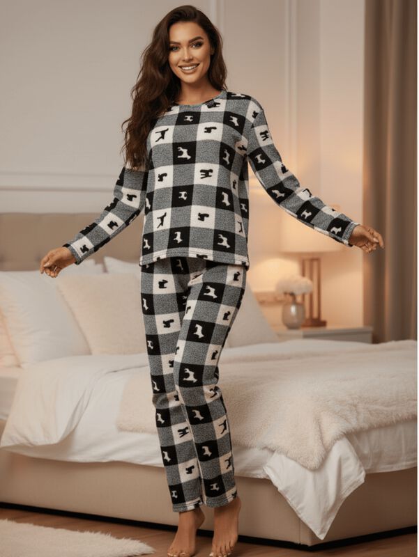 Pijama Afelpada Mujer Polar Pij-055-2-mje D14 P... image number null