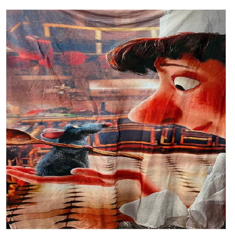 Exclusiva! Cobija Frazada Ultra Suave Ratatouil... image number null