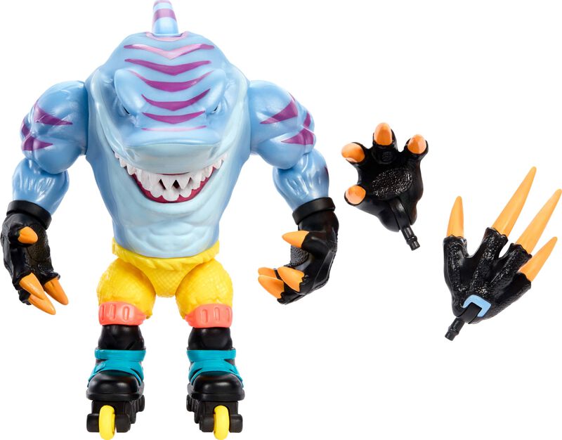 Figura De Acci&oacute;n Mattel Street Sharks Skreek Co... image number null