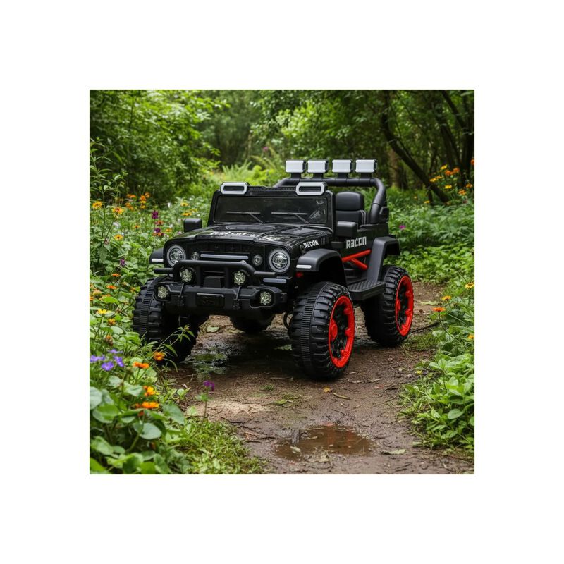 Carro El&eacute;ctrico Montable 12v Doble Motor 4x4 Ka... image number null
