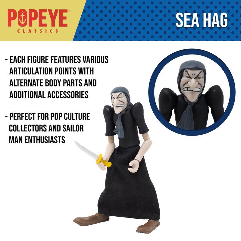 Figura De Acci&oacute;n Boss Fight Studio Sea Hag Pope... image number null