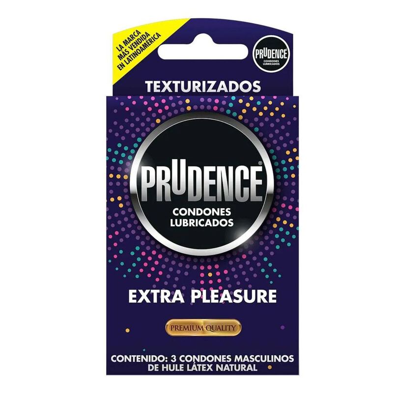 Condones de L&aacute;tex Extra Pleasure Prudence 3 Uni... image number null