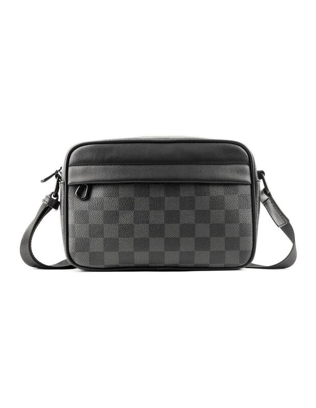 Bolsa Bandolera Elego De Cuero Para Hombre image number null