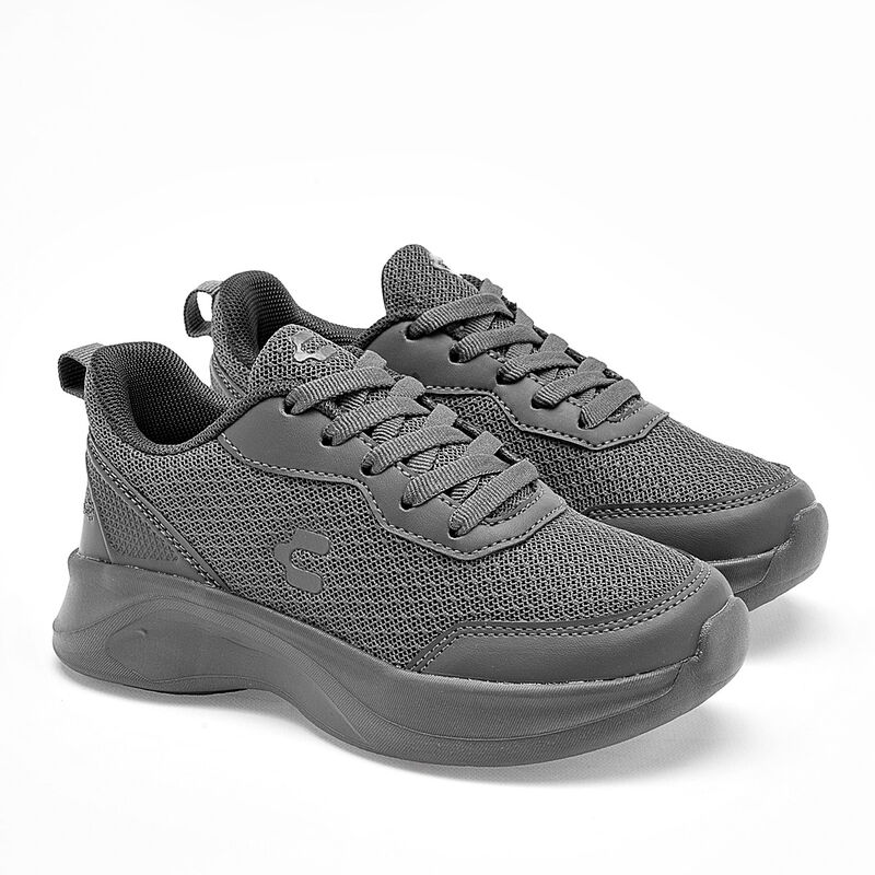 Charly Tenis Deportivo Para Preescolar Ni&ntilde;a Gri... image number null