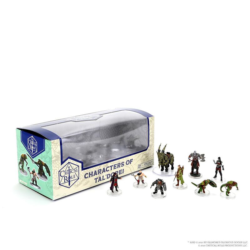 Set De Miniaturas De Wizkids Con El Papel Funda... image number null
