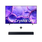Combo Samsung Pantalla 43 Crystal 4K + Barra de Sonido 2.0 2025