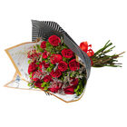 Bouquet de 24 Rosas con Follaje